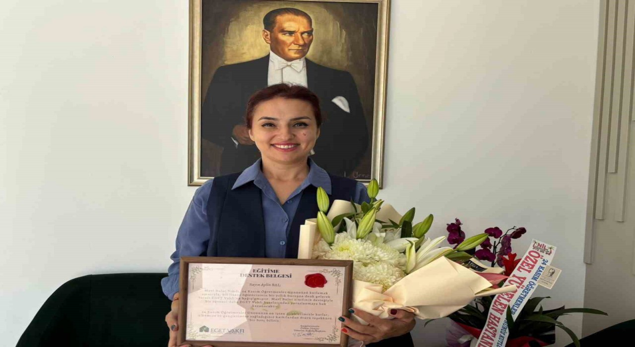 MTK Koleji 3-C sınıfı velilerinden anlamlı öğretmenler günü hediyesi