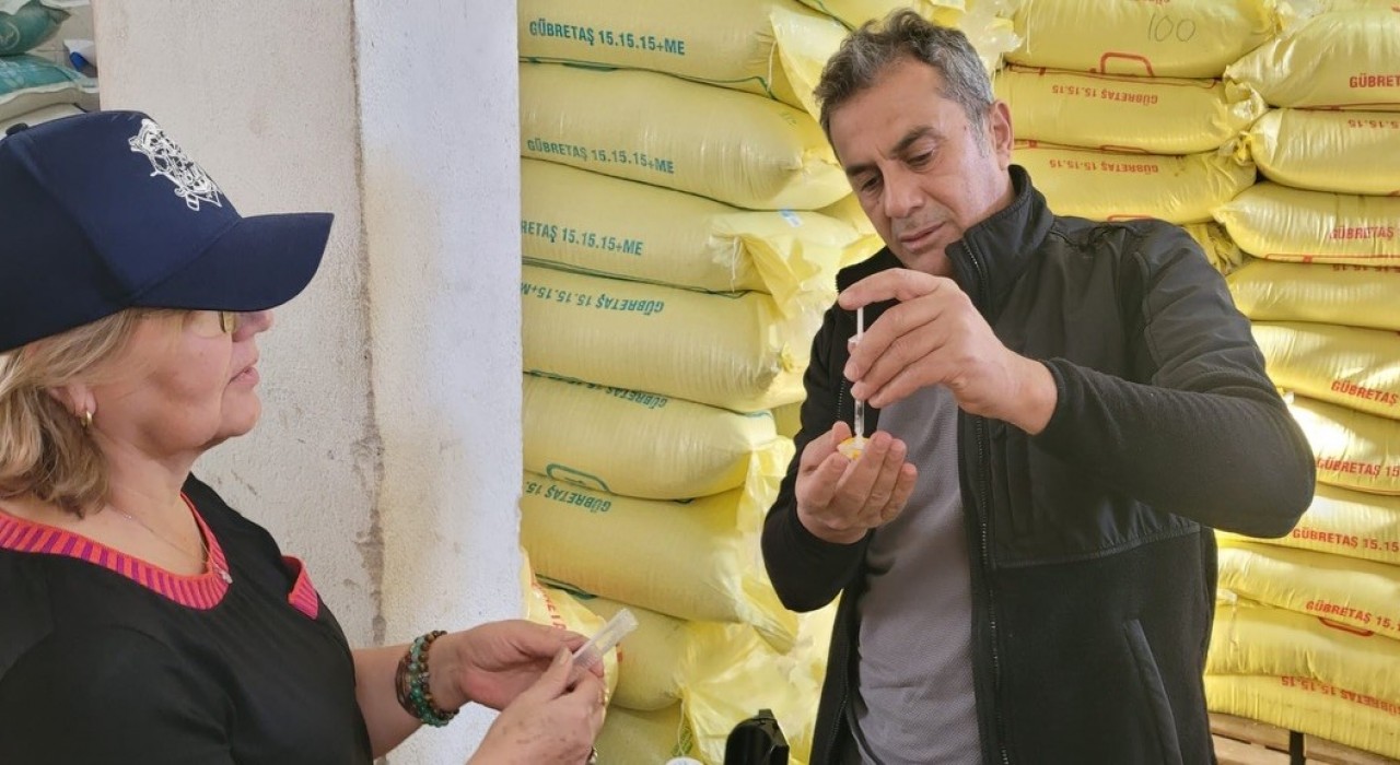 Muğlada 41 gübre numunesi kontrol edildi, bir üründe olumsuz sonuç çıktı