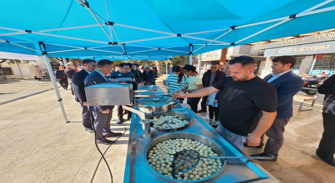 Muğlada öğretmenler için lokma hayrı