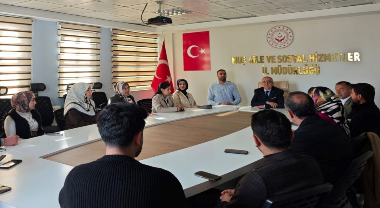 Muşta yılsonu değerlendirme toplantısı yapıldı