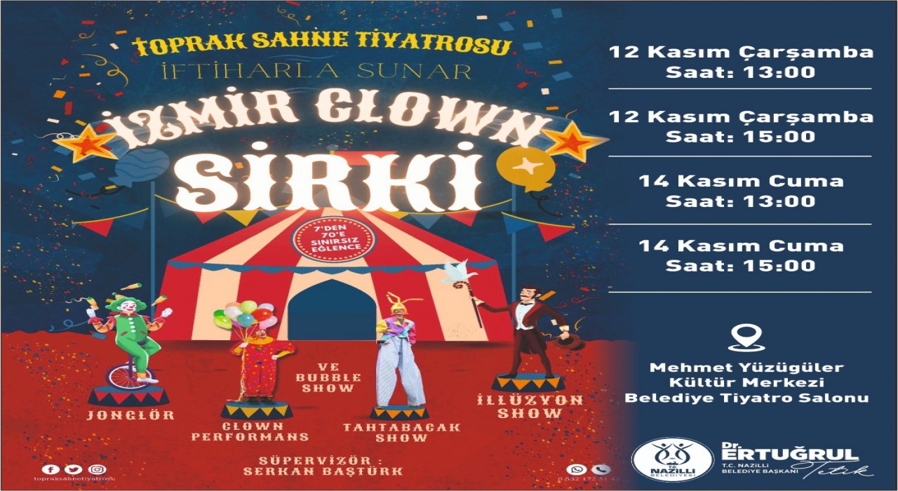 Nazilli Belediyesinden çocuklara ara tatil hediyesi