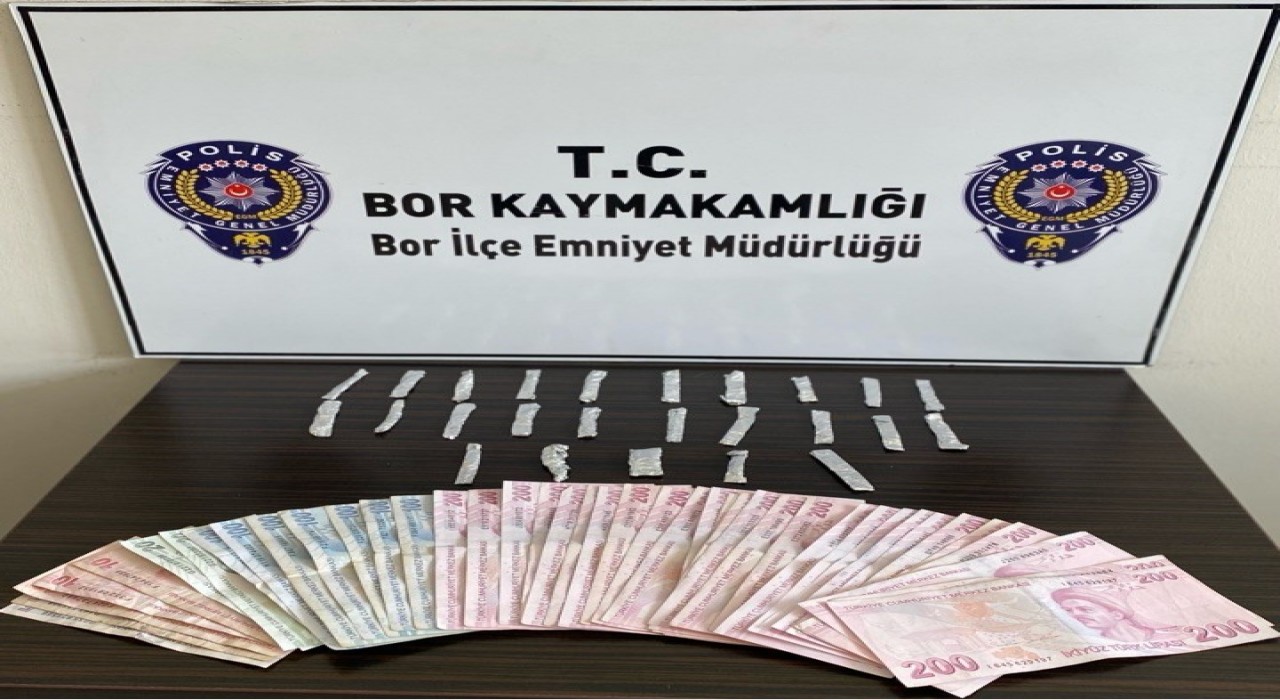 Niğdede uyuşturucu operasyonu: 1 tutuklama