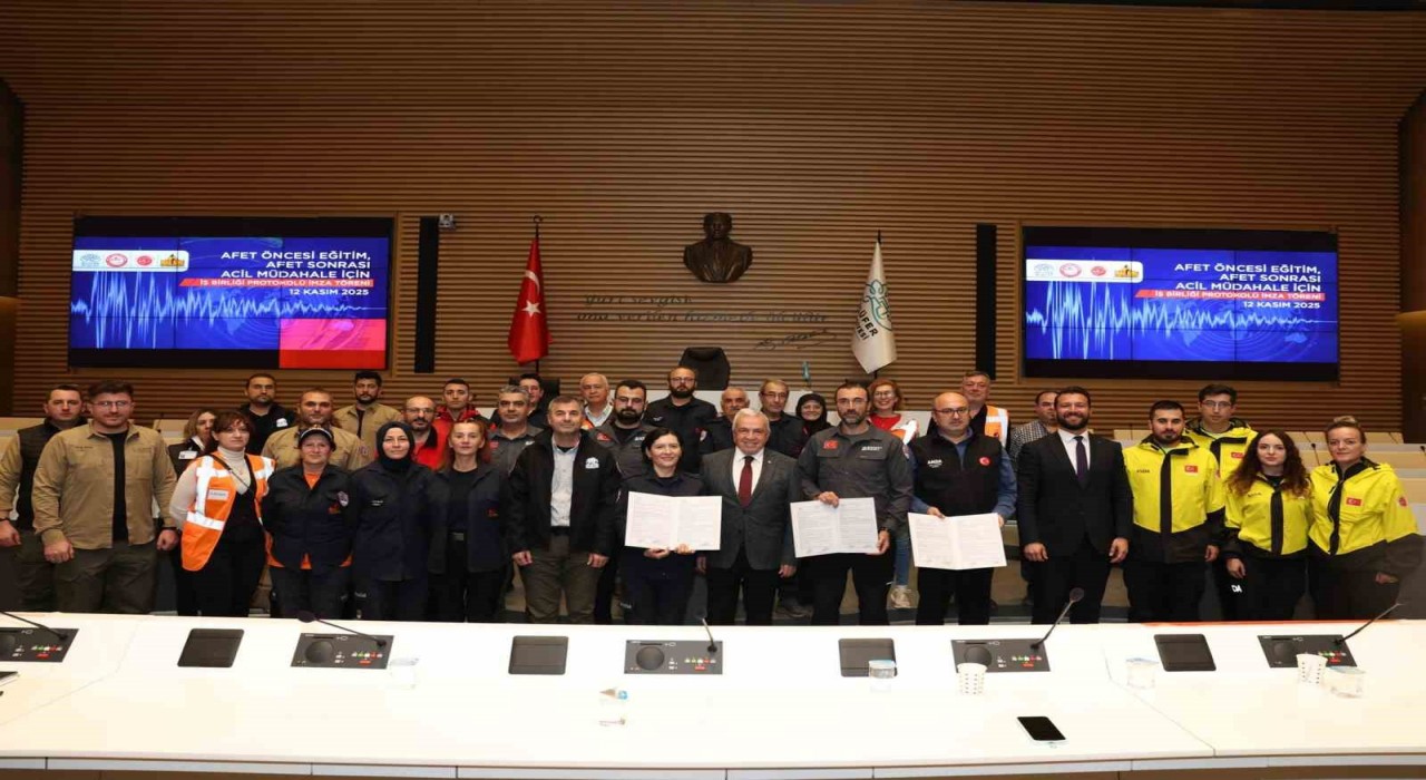 Nilüferde afetlere karşı güç birliği