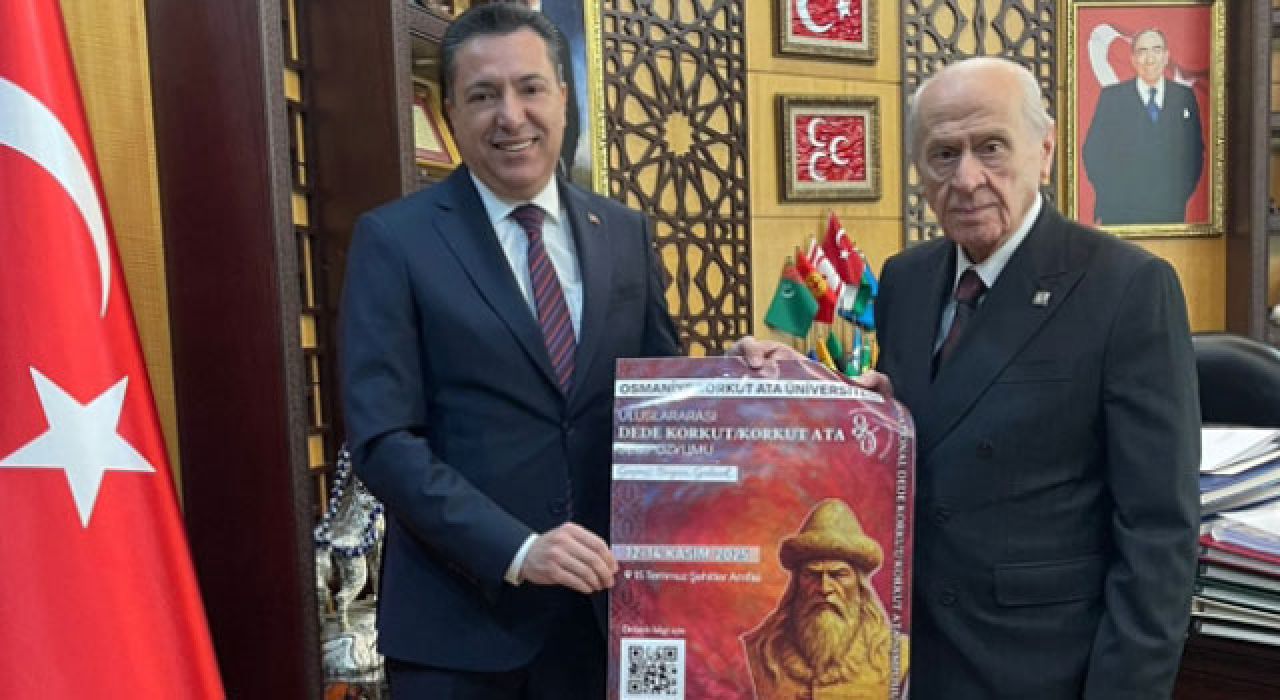 OKÜ Rektörü Uzun’dan MHP Lideri Bahçeli’ye Ziyaret