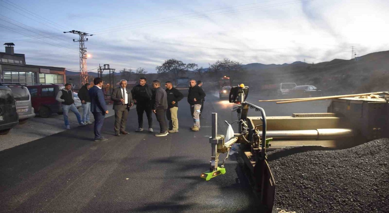 Oltuda asfalt seferberliği