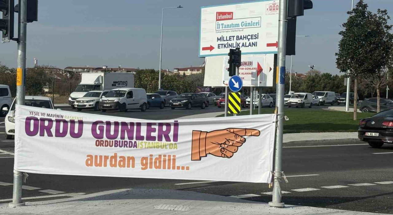 Ordu Tanıtım Günlerinde ilginç pankartlar: Madanızı açacak çok şey var