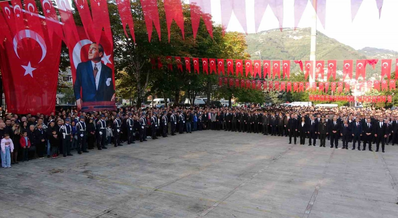 Orduda 10 Kasım töreni