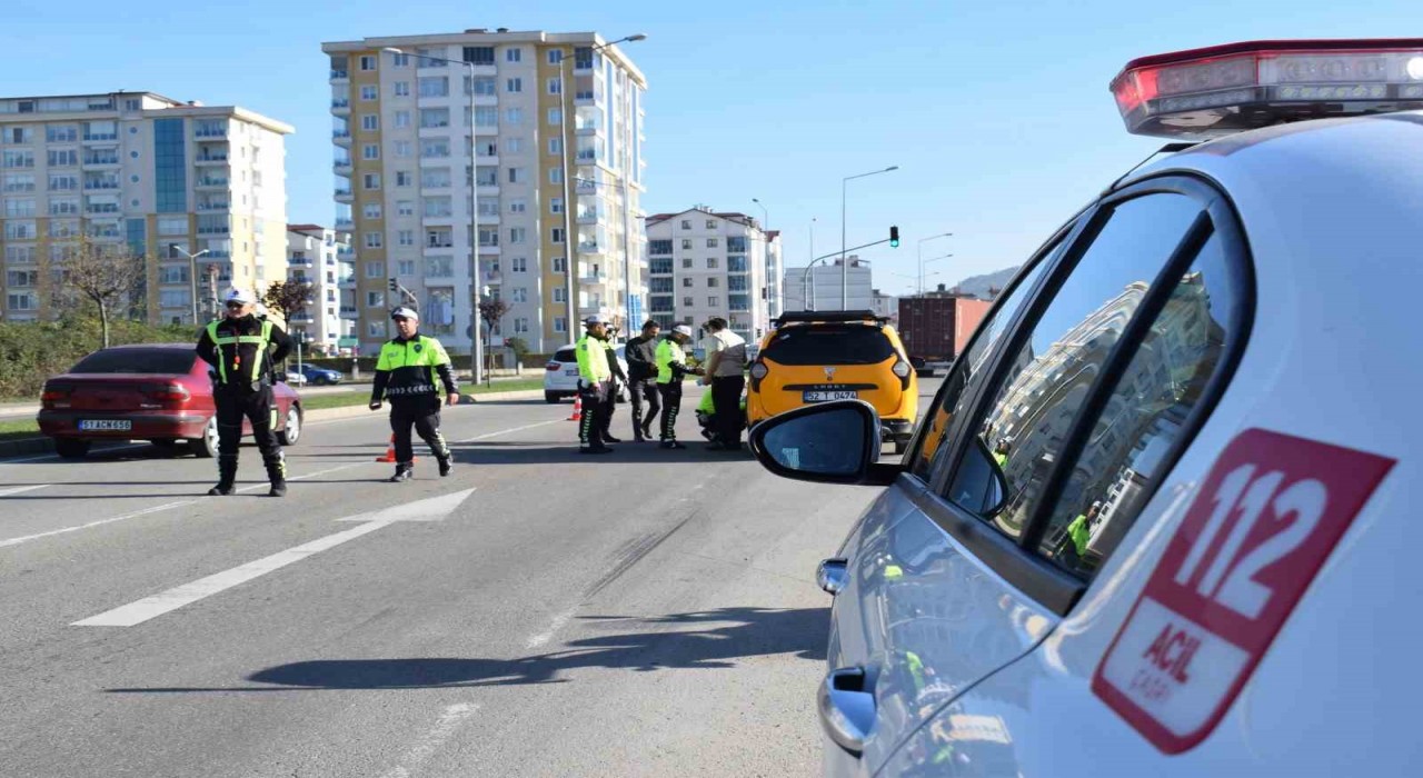 Orduda bir haftada 17 binden fazla araç ve sürücüsü denetlendi
