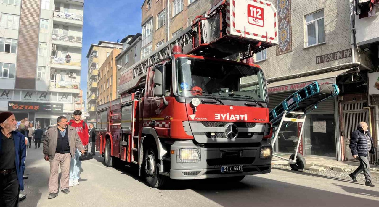 Orduda yoğun duman, itfaiye ekiplerini harekete geçirdi