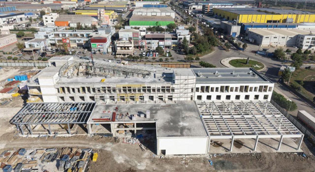 OSB’de Yapımı Devam Eden Otel İnşaatı Devam Ediyor