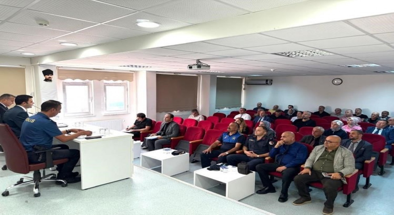 Osmanelinde okul güvenliği masaya yatırıldı