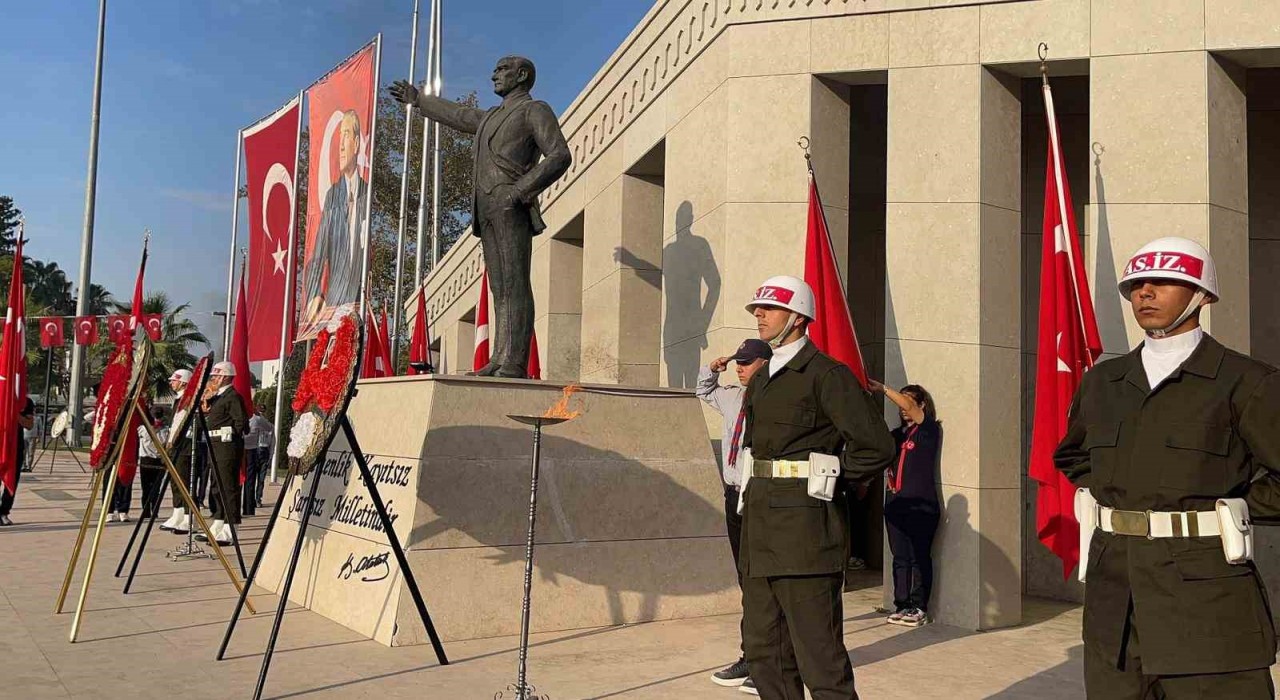 Osmaniyede Atatürk anısına tören düzenlendi