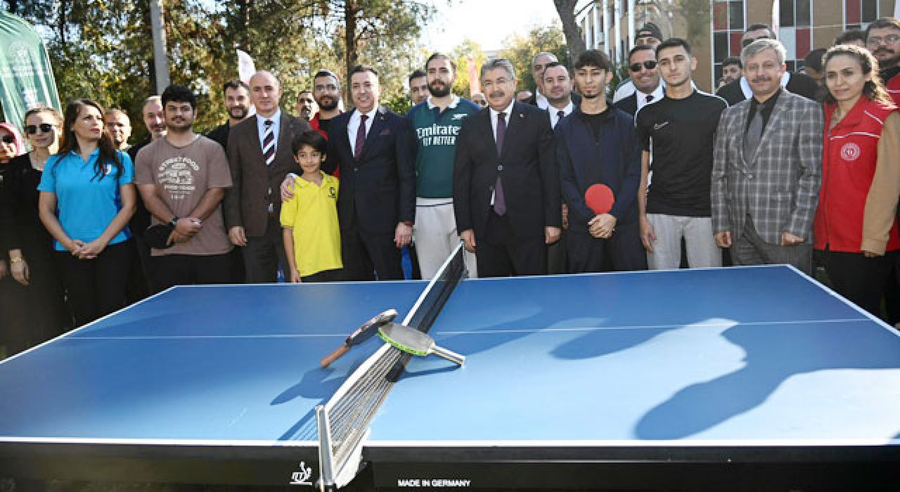 Osmaniye’de Genç Raketler Masa Tenisi Turnuvası Düzenlendi