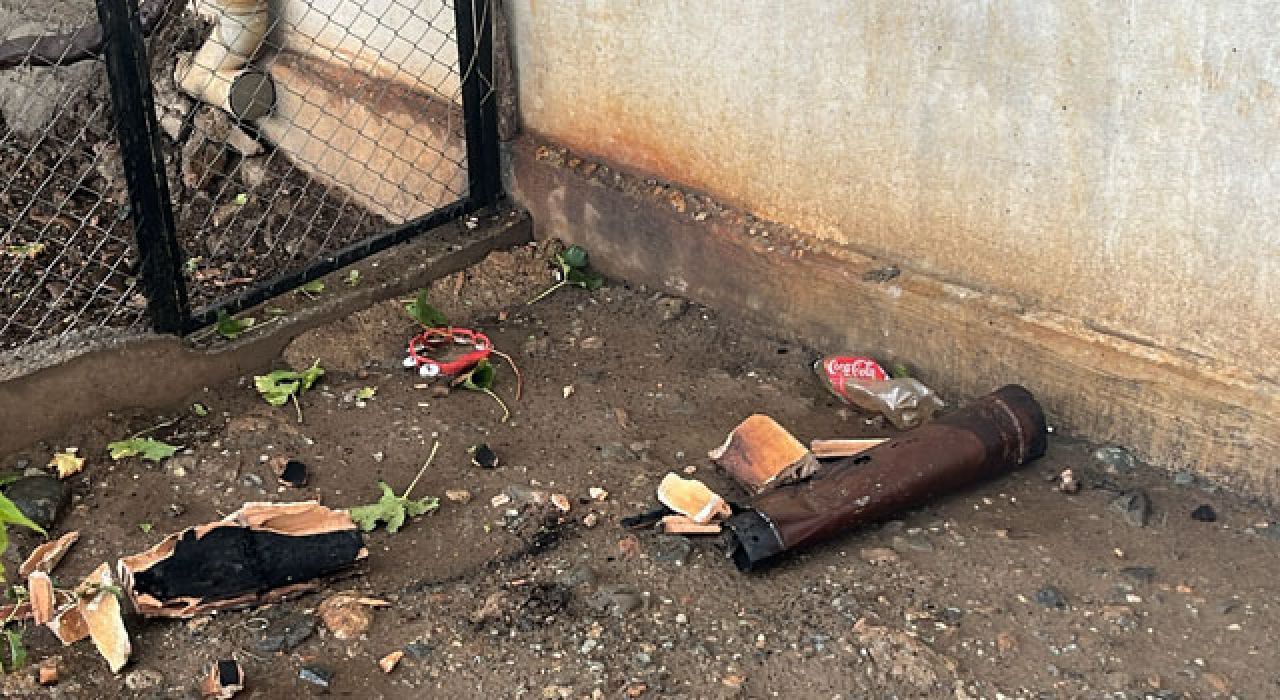 Osmaniye’de Sağanak Yağış Sırasında Eve Yıldırım Düştü