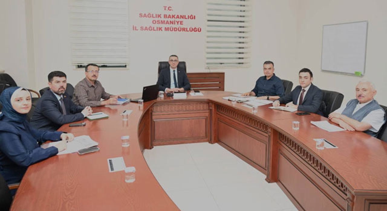 Osmaniye’de Sağlık Hizmetlerinde Kalite Toplantısı Gerçekleştirildi