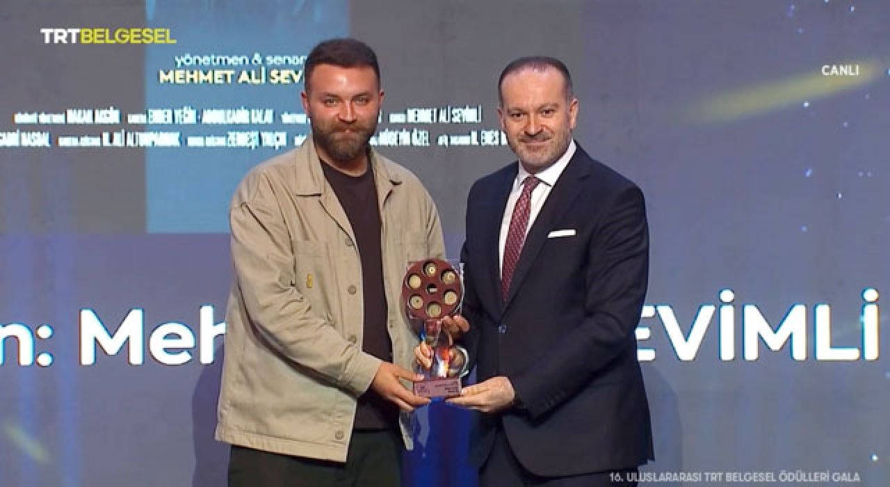Osmaniyeli Akademisyen, TRT Uluslararası Belgesel Ödülleri’nde Ödül Aldı