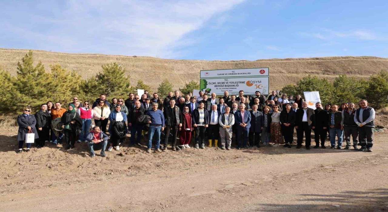 ÖSYM, 51inci yılını fidan dikimi ile kutladı