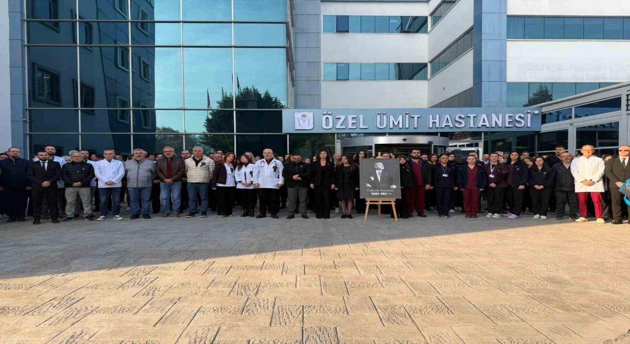 Özel Ümitte Atatürk 87nci ölüm yıldönümünde anıldı