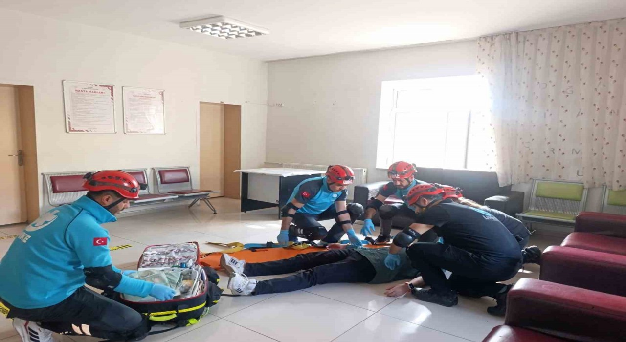 Paluda deprem ve yangın tatbikatı