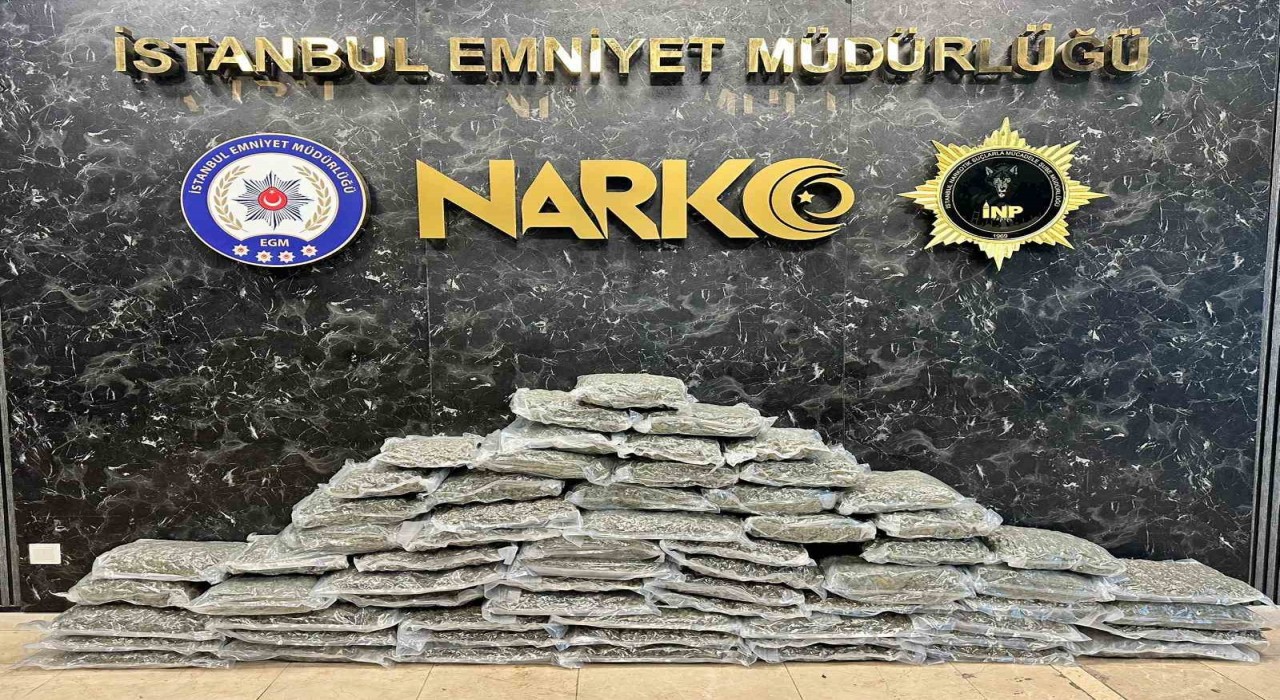 Pendikte zehir tacirine baskın: 71 kilo 400 gram uyuşturucu ele geçirildi