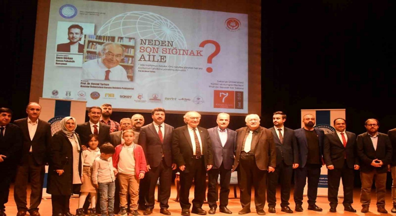 Prof. Dr. Nevzat Tarhan, SAÜde ailenin önemini vurguladı