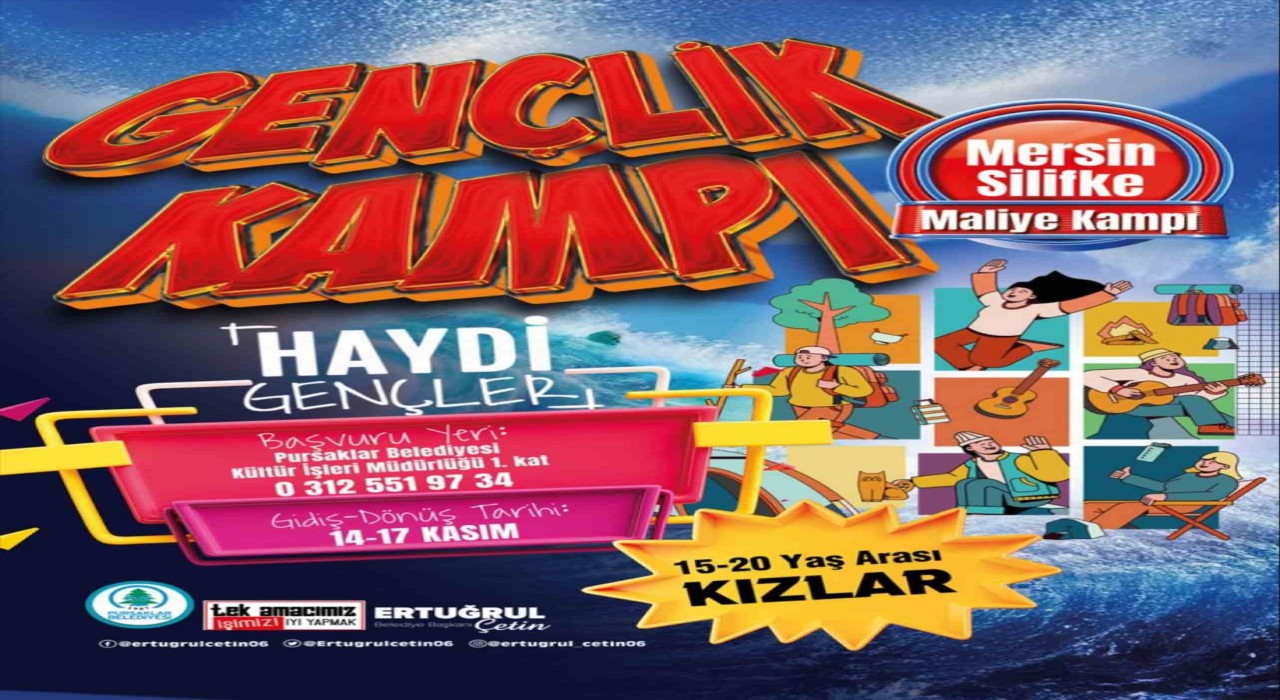 Pursakların genç kızları gençlik kampına gidiyor
