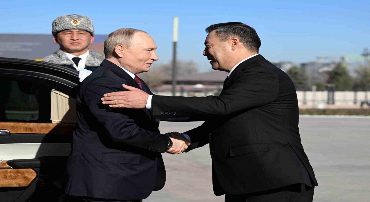 Rusya Devlet Başkanı Putin Kırgızistanda