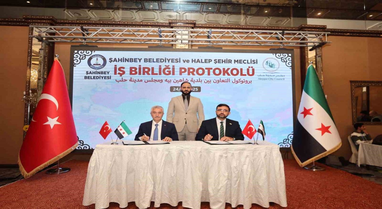 Şahinbey Belediyesinden Halepe kardeşlik eli