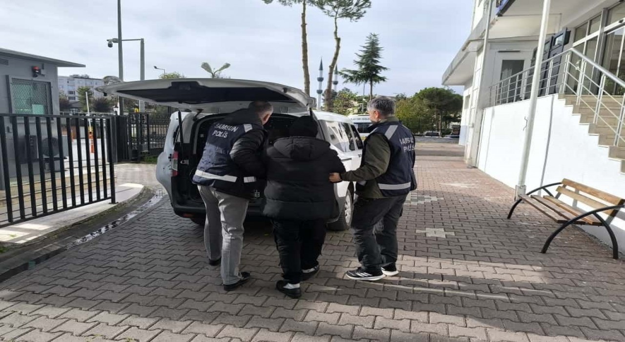 Samsunda 12 yıl kesinleşmiş cezası bulunan şahıs yakalandı