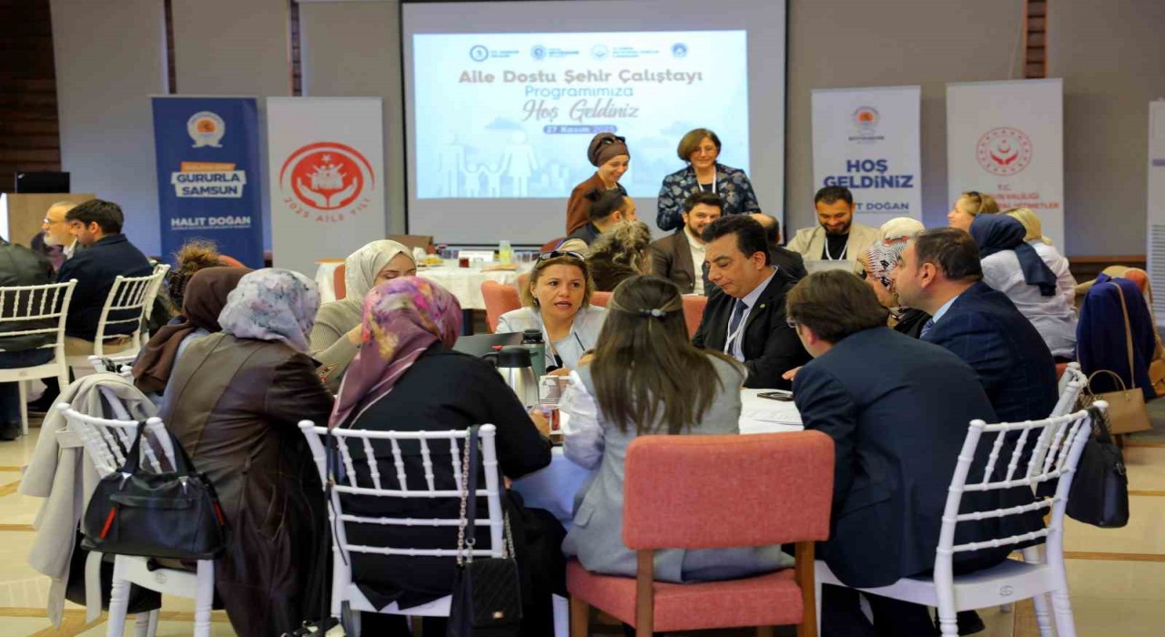 Samsunda Aile Yılı kapsamında iki büyük çalıştay