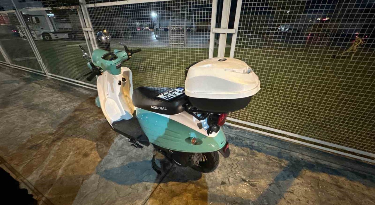 Samsunda motosiklet devrildi: 1 yaralı