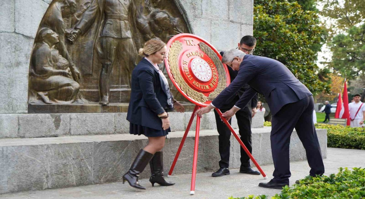 Samsunda Öğretmenler Günü kutlaması