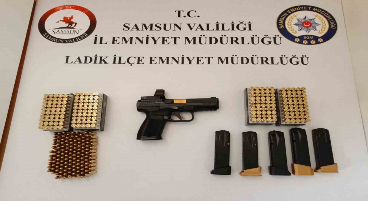Samsunda silahla ateş eden şahıs yakalandı: 92 boş kovan ele geçirildi