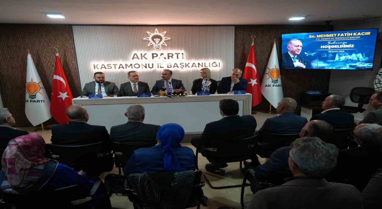 Sanayi ve Teknoloji Bakanı Mehmet Fatih Kacır: Türkiye bugün artık dünyanın en önemli üretim merkezlerinden biri