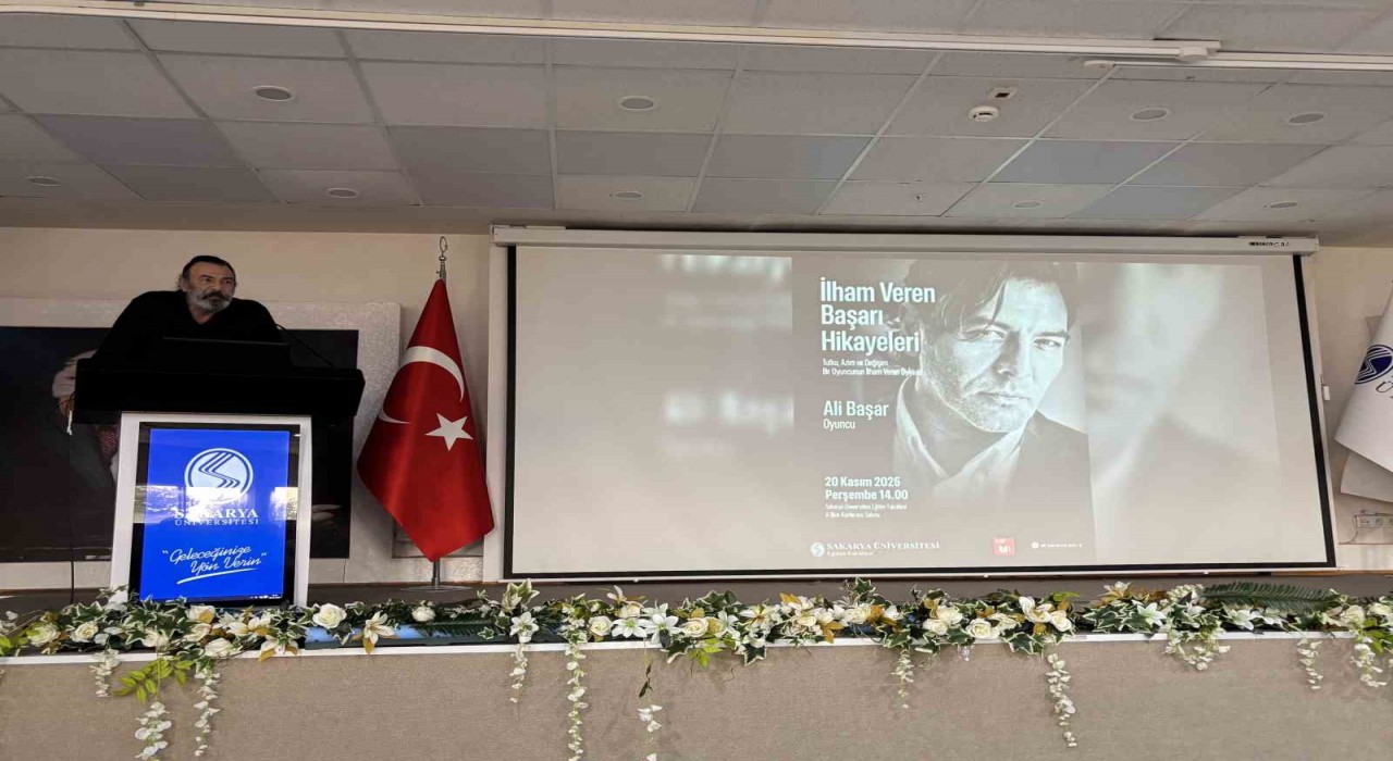 SAÜde öğretmen adaylarına ilham veren söyleşi