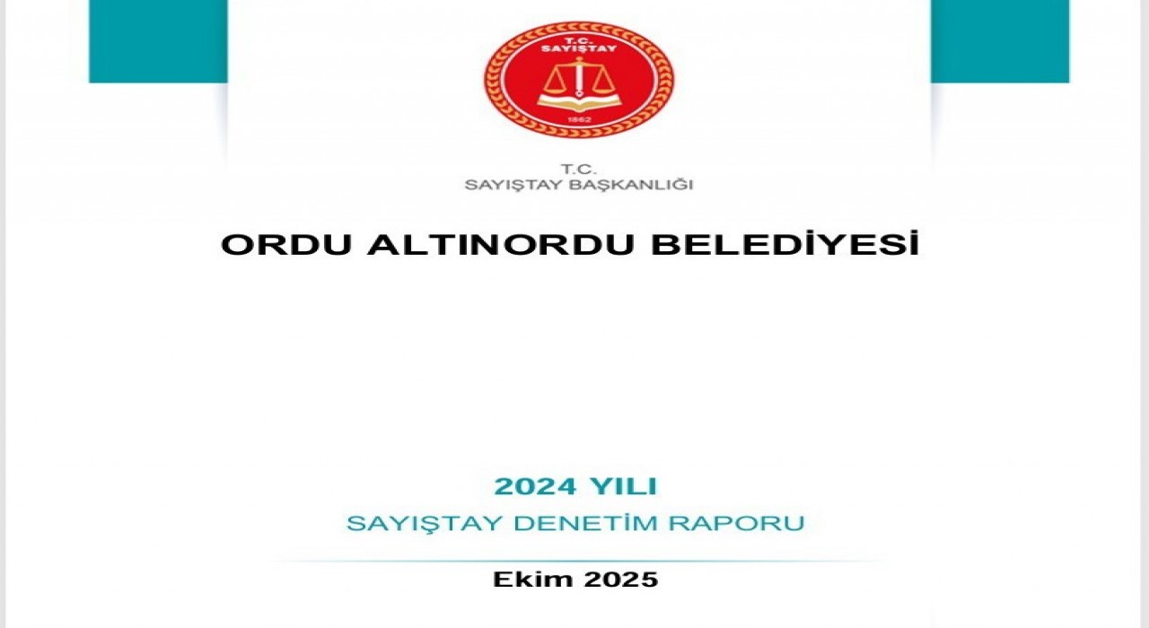 Sayıştay raporu: Altınordu Belediyesinden tasarruf tedbirlerine aykırı 9,9 milyon TLlik harcama