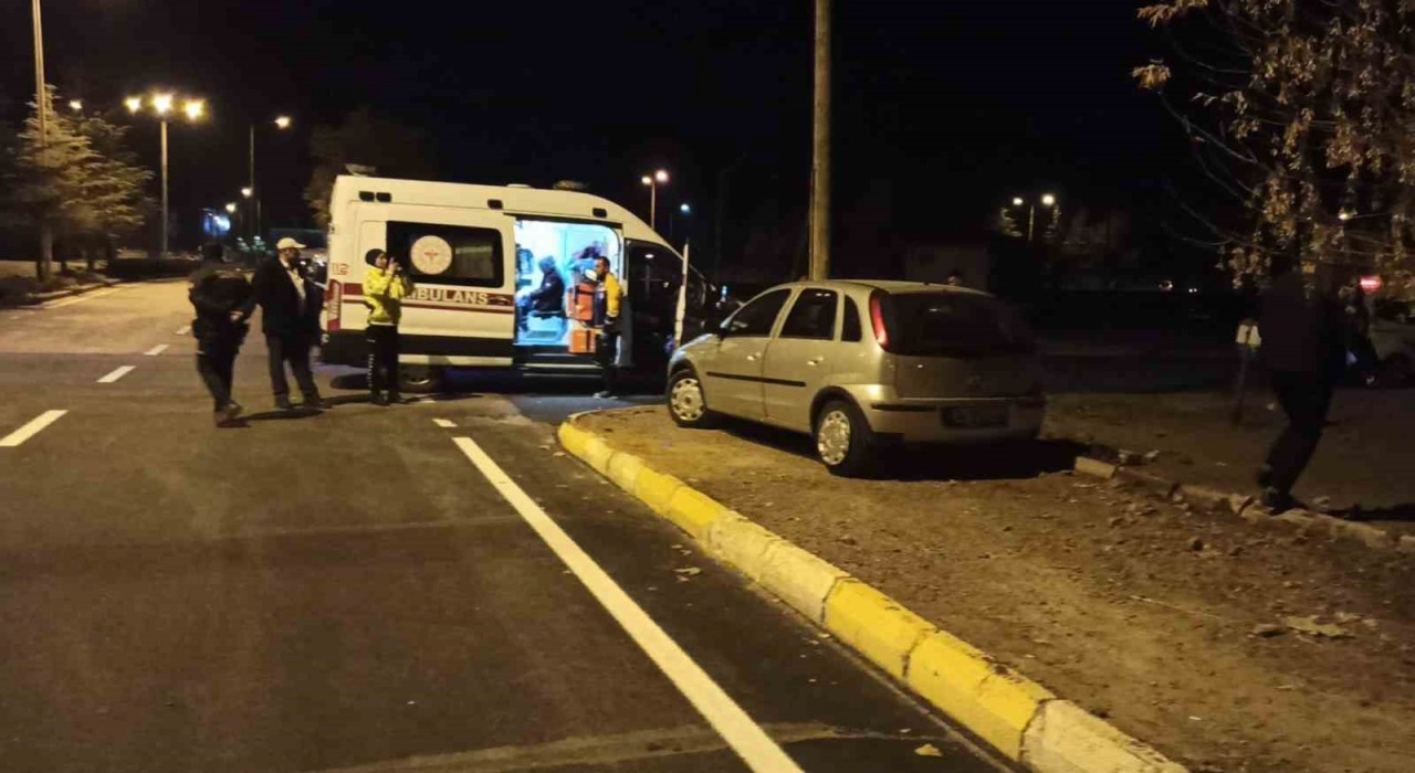 Seydişehirde trafik kazası: 1 yaralı