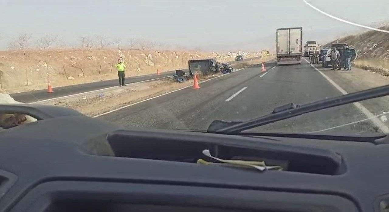 Siirtte patpat devrildi: 1 yaralı