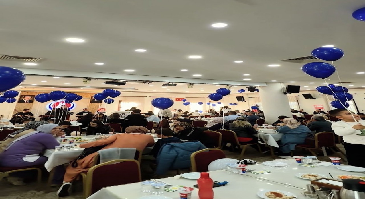 Sincanda mavi balonlar Diyabet İçin gökyüzündeydi