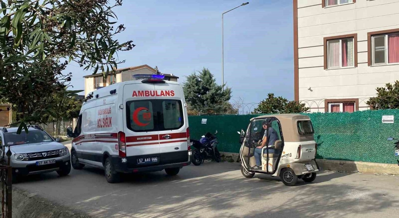 Sinopta ağaç budarken düşen vatandaş yaralandı