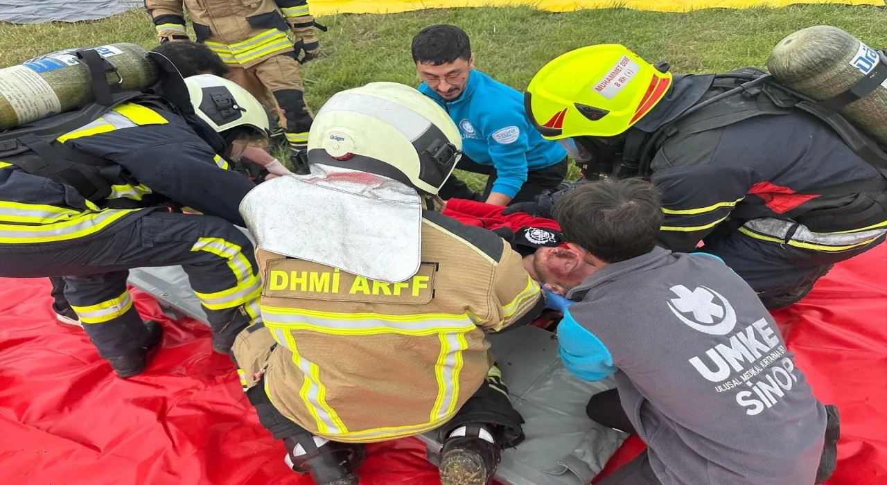 Sinopta gerçeği aratmayan tatbikat: Gerçek sanan vatandaşlar 112yi aradı