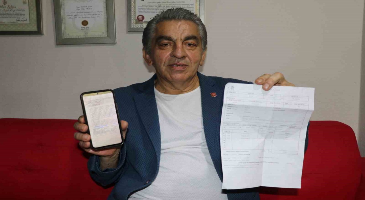 Sivasta gazeteci Abdullah Yiğit, hiç gitmediği turistik bölgelerde trafik cezası yedi