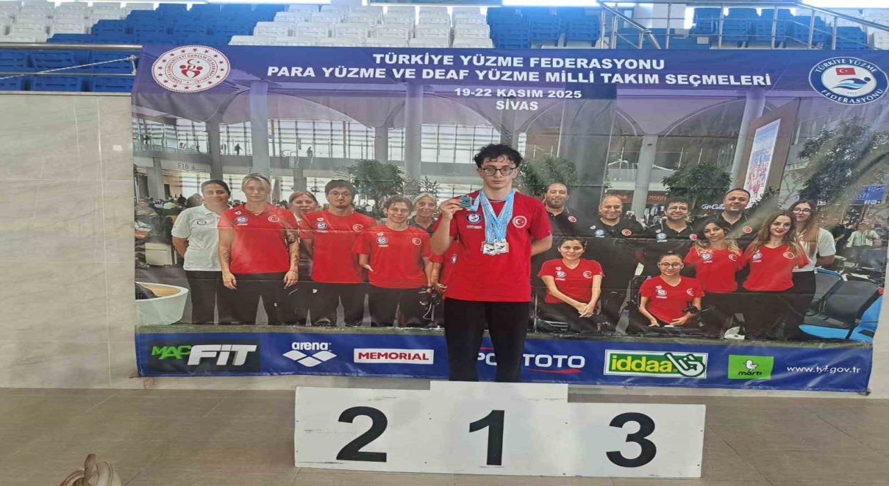 Sivastaki yarışmalarda Aydına beş madalya kazandırdı