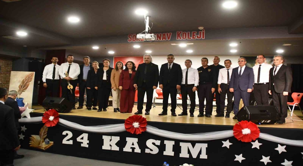 Sökede 24 Kasım Öğretmenler Günü kutlandı