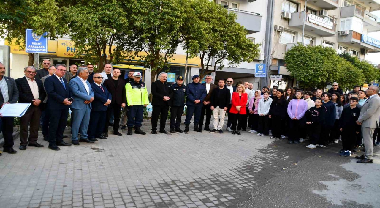 Sökenin Trafik Sokağı hizmete açıldı