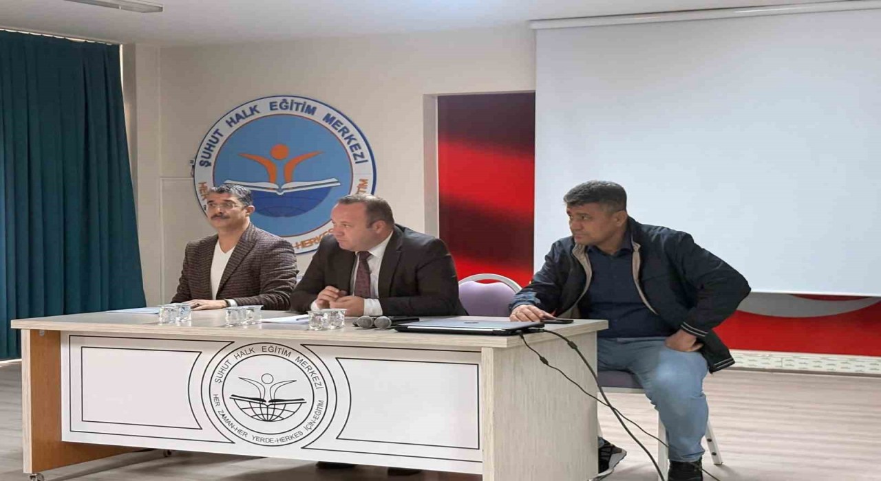 Şuhutta KHGB toplantısı