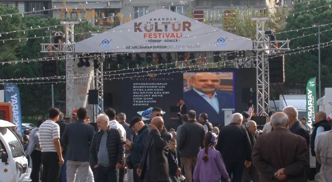 Sultangazide Anadolu Kültür Festivalinde bu kez salihler şehri Aksaray rüzgarı esti
