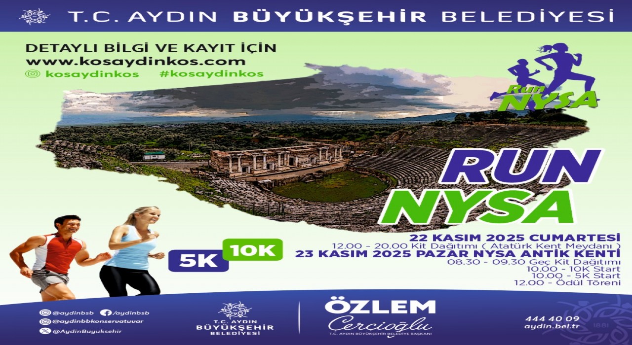 Sultanhisarda Run Nysa başlıyor