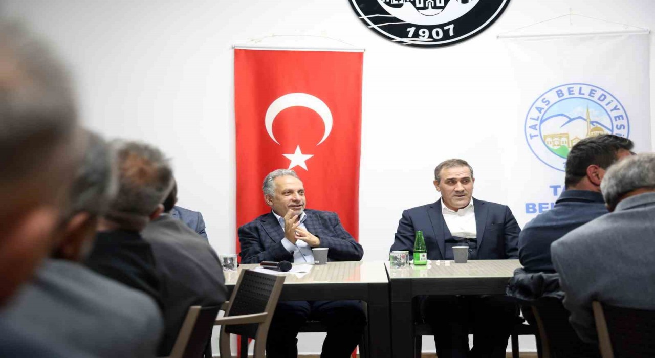 Talasta muhtarlar Akçakayada buluştu