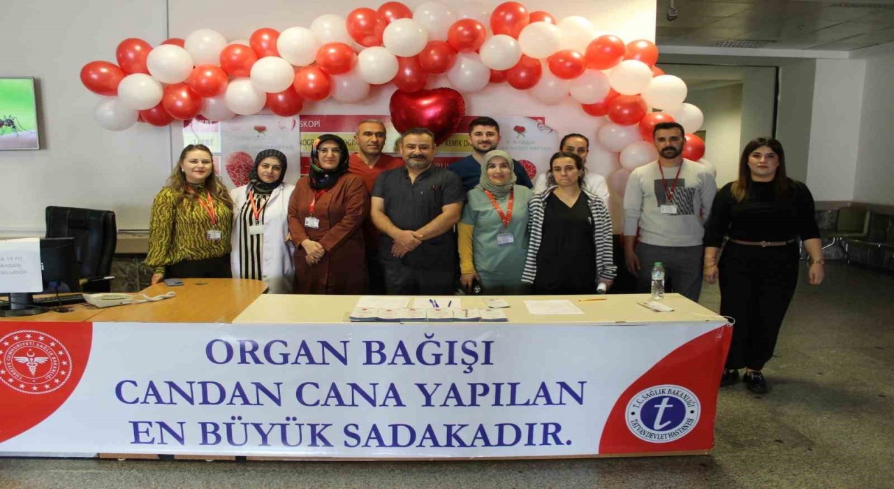 Tatvan Devlet Hastanesinden Organ Bağışı Haftası etkinliği